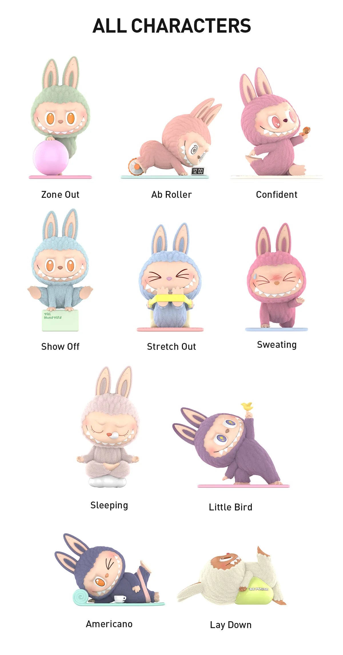 Labubu Lazy Yoga (unidad)