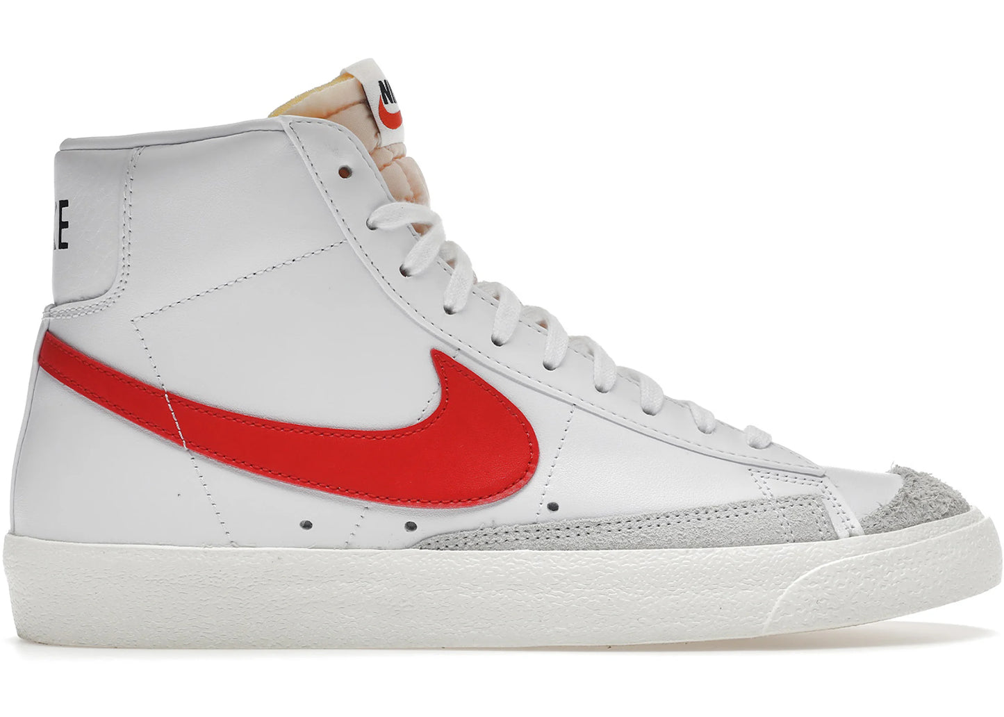 Nike Blazer Mid 77 Vintage Mismatched Swoosh Blue Red