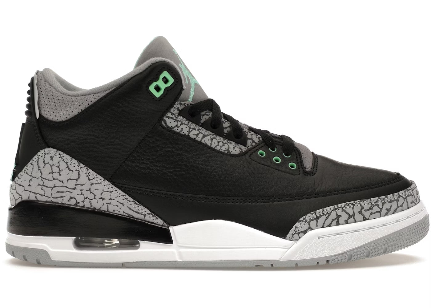 Jordan 3 Green Glow