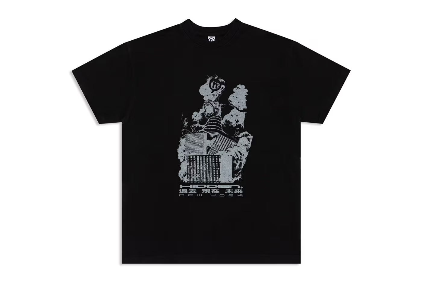 Hidden Rampage 3M Godzilla Tee Black