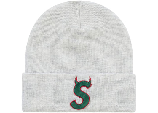 Supreme New Era Beanie Grey