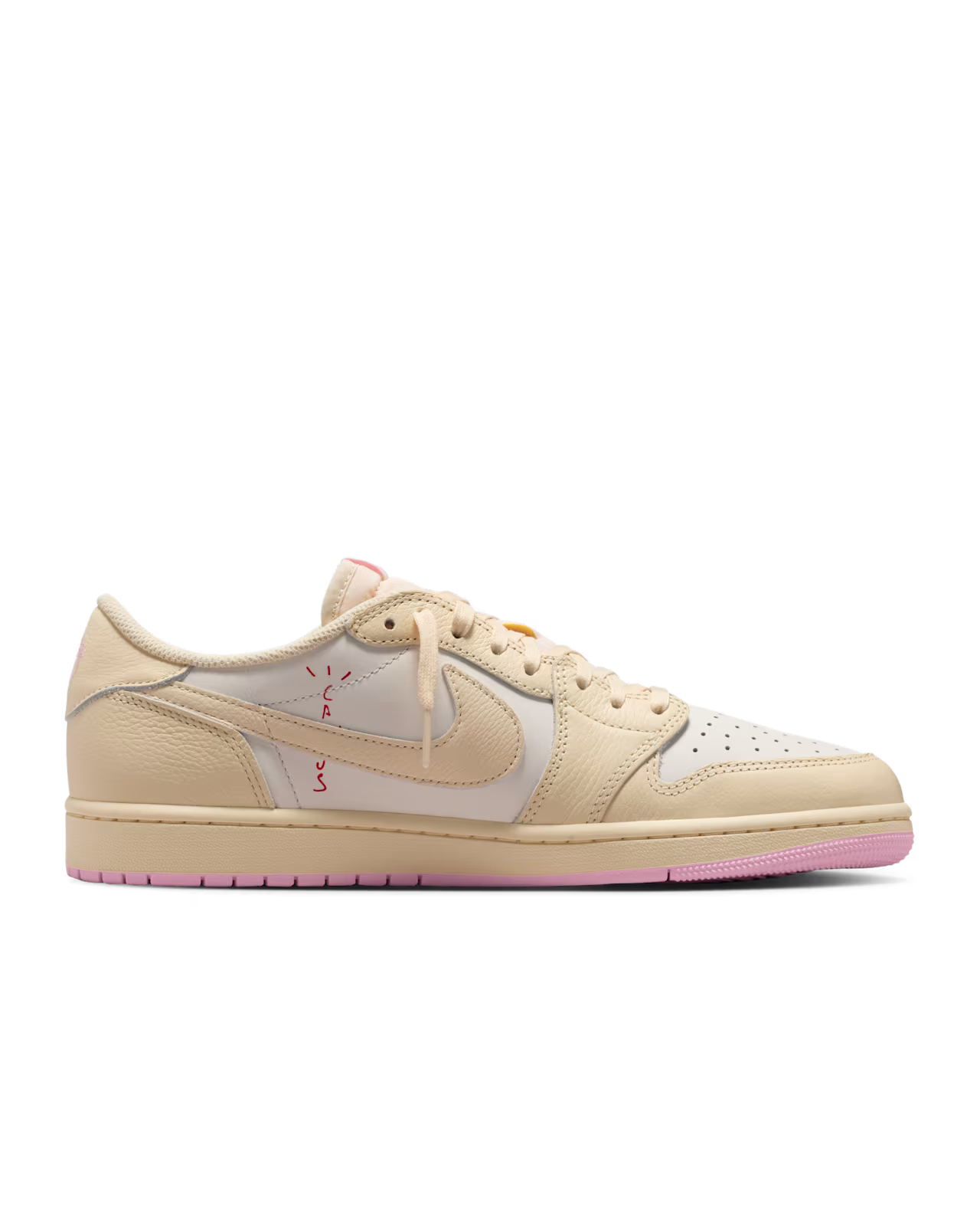 Jordan 1 Low Travis Scott Shy Pink