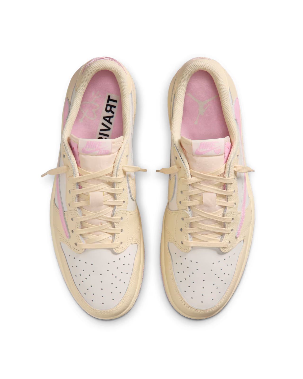 Jordan 1 Low Travis Scott Shy Pink